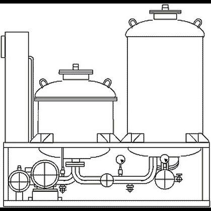 Установка маслоочистительная цеолитовая МЦУ-2 