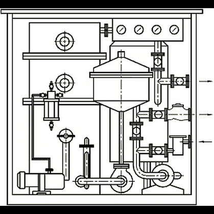 Установка для обработки трансформаторного масла (турбинного, индустриального) УВМ-4