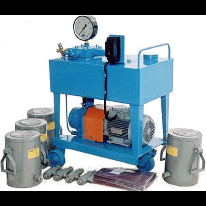 Устройство для монтажа тяжеловесного оборудования НСП-400М + 4 ДГ-100М