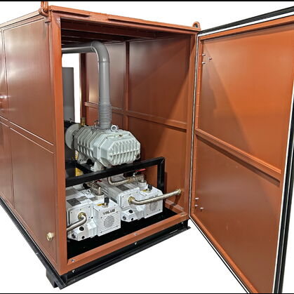 Установка вакуумирования трансформаторов УВТ